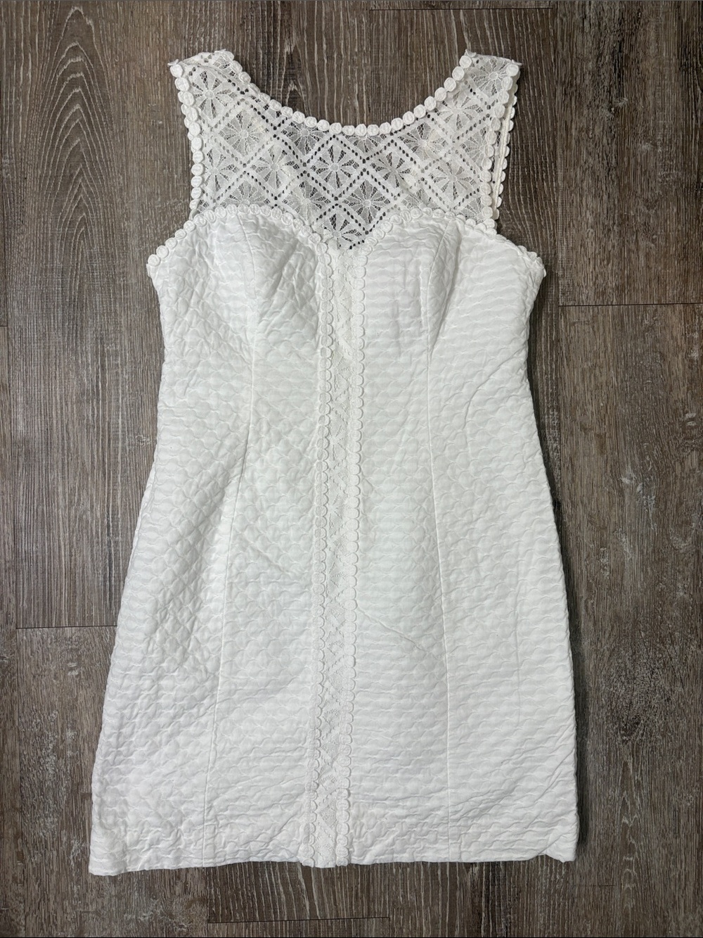 Lilly Pulitzer Sofia Shift Dress Resort White